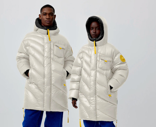 Canada Goose Wave Parka 001 Bianco ghiaccio XS