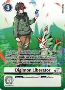 Digimon Liberator (Legend Pack 2024) P-151 P Digimon EX7 Digimon LIBERATOR - Foto 1 di 1