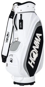HONMA Golf Men's Basic Caddy Bag 9 x 47 inch 2.9kg White Grey CB12539 F/S 2025 - Picture 1 of 8