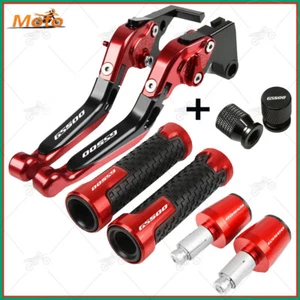 For Suzuki GS500 GS500E GS500F 89-09 Brake Clutch Levers Handlebar Grips End New - Picture 1 of 15