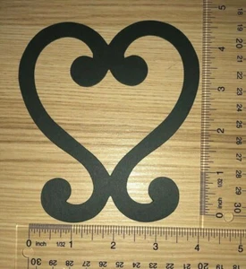 💙10 adornos troquelados de papel cartulina CORAZÓN DECORATIVO - Imagen 1 de 18