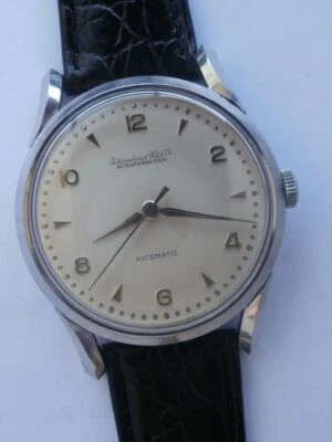IWC Schaffhausen seltenes Modell Swiss Automatik Cal.85 Herren Vintage Armbanduhr - Bild 1 von 4