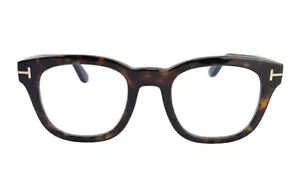 TOM FORD TF5542-B Occhiali Occhiali Uomo 052 Vintage Quadrati SOLO MONTATURA Marroni - Foto 1 di 9