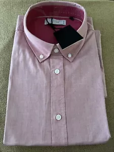 Five Four Men’s Short Sleeve Button Up Shirt Size XL Red - Picture 1 of 1