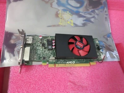 Dell 0F9P1R AMD Radeon 1GB.PCI-e (1)DVI (1) Display Port Low Profile Video Card - Image 1 of 4