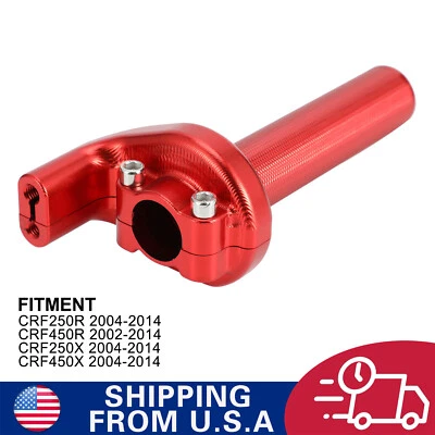 Dirt Bike Throttle Tube Assembly For CRF250R CRF250X CRF450X CRF450R 2004-2014 - Image 1 of 4