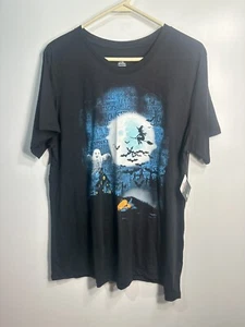 celebrate halloween womens short sleeve night sky shirt size XL extra large - Picture 1 of 5