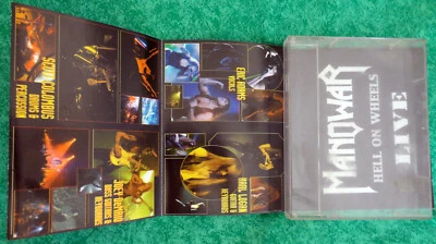 Manowar Hell on Wheels LIVE 2 Cassette tape BOX SET BULGARIA TESTED 1997 VG+ - Image 1 of 4