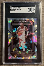 JABARI SMITH JR. 2022-23 Panini Prizm Silver Cracked Ice Rookie SGC10 POP 1!