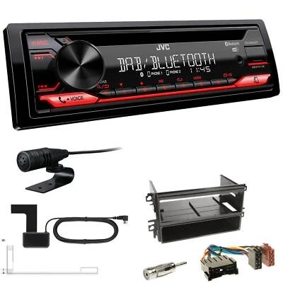 JVC KD-DB622BT DAB Radio BT USB für Hyundai Sonata Facelift 2002-2005 schwarz - Bild 1 von 4