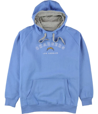 Antigua Mens LA Chargers Hoodie Sweatshirt, Blue, XX-Large Cover