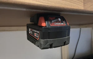 Milwaukee Battery Holder - Storage - Van - Work Shop - Picture 1 of 6