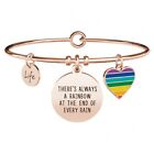 Bracciale Rigido Kidult Philosophy There's a Rainbow At The End Of Rain 731667