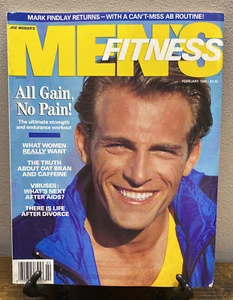 Joe Weider HERREN FITNESS MAGAZIN Februar 1990 Vintage männlich - Bild 1 von 3