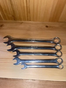 Pittsburgh Chrome Vandadium Metric Combination 12 Point Wrenches 19 17 14 13 10 - Picture 1 of 3