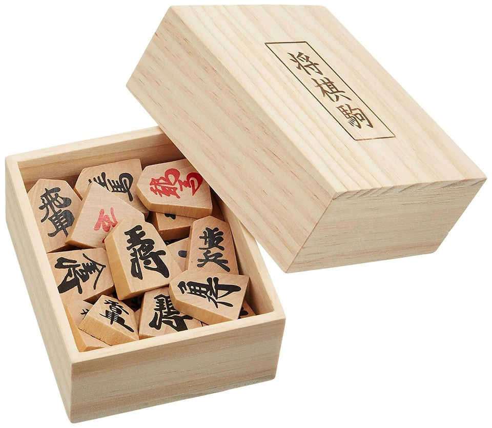 Kawada JAPAN JAPANESE SHOGI Wood Koma Good - Image 1 of 2