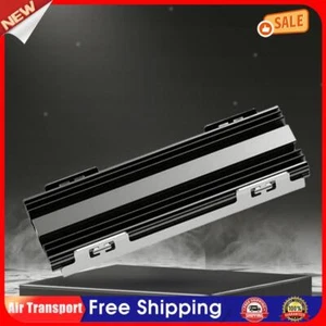 M.2 SSD Cooler Aluminum Alloy NVME Heatsink for NVME M.2 2280 SSD (Black) AU - Bild 1 von 8