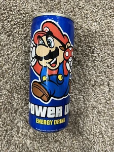 Super Mario Power Up Energy Drink Nintendo Sin abrir Ver Fotos Arrugadas - Imagen 1 de 6