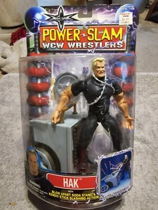 Hardcore Hak 2000 WCW Modellino Power Slam giocattolo Biz - Foto 1 di 2