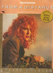 From a Distance Bette Midler Piano Sheet Music 1987 - Picture 1 of 3