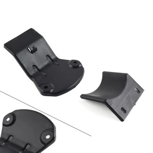 Black For Yamaha PW 50 Motorcycle Front & Rear Mud Flaps Kit - Picture 1 of 11