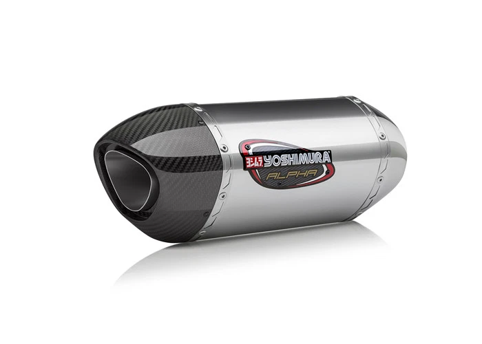  SUZUKI GSXR 600 750 YOSHIMURA ALPHA SLIP ON EXHAUST MUFFLER 11600EM520 11-18 - Image 1 of 1