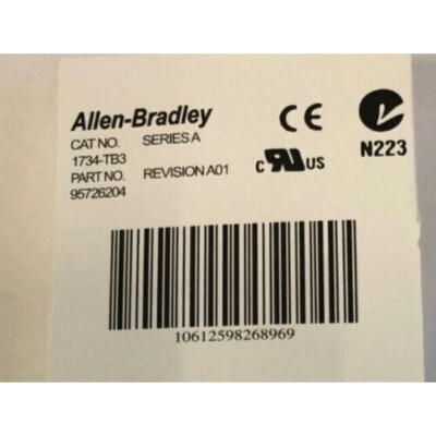 AB 1734-TB3 POINT I/O Module PLC  Sealed 1734TB3 US Free Tax - Image 1 of 4