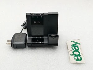 Poly W8200B Charging Base For Plantronics Poly S8240 Headset w/ AC Adapter - Picture 1 of 6