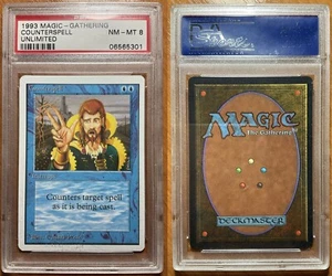 MTG GAME 1x COUNTERSPELL UNLIMITED - PSA 9 NM - MT - OPPORTUNITY - Imagen 1 de 1