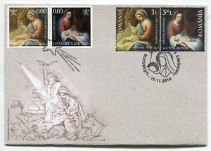 Vatican Romania 2010 Christmas Joint Issue Madonna And Child ,very rare FDC - Picture 1 of 1