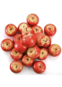 24 Artificial Apples Fake Fruit Lifelike Apples Table Kitchen Decor 🍎🍎🍎🍎🍎 - Picture 1 of 9