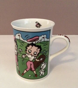 Betty Boop Coffee Cup Mug “Betty On The Links” Golf Danbury Mint 2012 Porcelain - Picture 1 of 12
