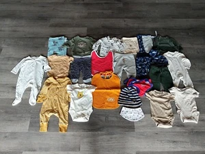 Konvolut Baby Jungen Kleidung Größe 62 / 68 Bodys Hosen Pullover (22 Teile) - Bild 1 von 5