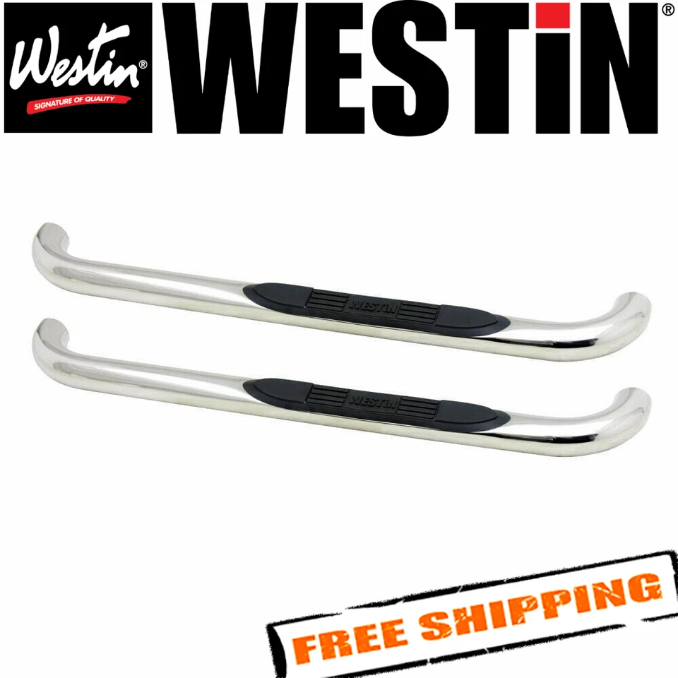 Westin 23-2320 E-Series 3" Nerf Step Bars for 2002-2009 Dodge Ram Regular Cab Foto 1 de 4