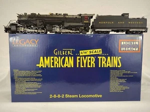 American Flyer 6-48198 S N&W 2-8-8-2 Y-3 Legacy Steam Locomotive #2020 w/ Box - Picture 1 of 14