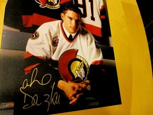 ALEXIS (alexandre) DAIGLE Signed Senators 8x10 Hockey Photo-Guaranteed Authentic - Picture 1 of 3