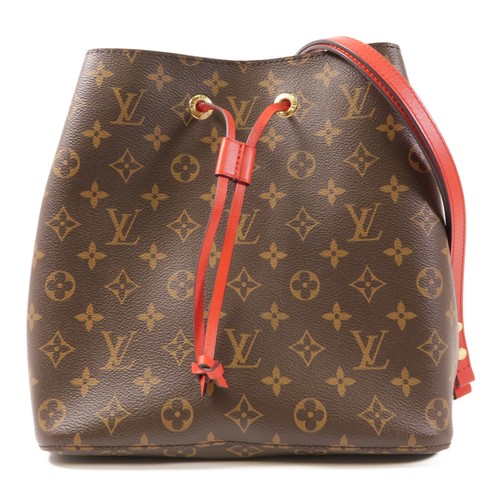 LOUIS VUITTON（LV） Borsa a secchiello Louis Vuitton Ghw Neo Noe borsa a tracolla M44021 monogramma coquelicot