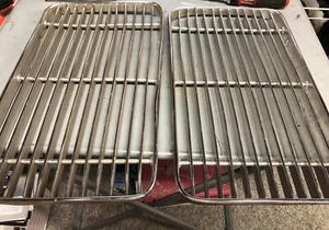 1950’s 1960’s Hood Grills Rear Engine Lid Porsche 356 B C Cabriolet Double - Picture 1 of 6