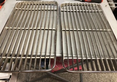 1950’s 1960’s Hood Grills Rear Engine Lid Porsche 356 B C Cabriolet Double - Изображение 1 из 4