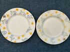 EMMA BRIDGEWATER 10.5 INCH DINNER PLATES X 2  BUTTER CUP & DAISIES NEW UNUSED