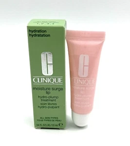 New! Clinique Moisture Surge Lip Hydro Plump Treatment 0.34 oz/10ml ~Full Size - Picture 1 of 4