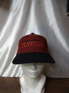 Vintage Philadelphia Flyers NHL Logo Athletic Corduroy Visor StrapBack Hat RARE! - Bild 1 von 9