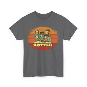 Welcome Back Kotter T-Shirt, Vintage TV Show Tee, Retro 70s Graphic Shirt - Picture 1 of 17