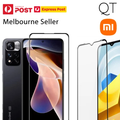 For Xiaomi Redmi Note 13 12 111 C T 9 Pro 8 Tempered Glass Screen Protector/Film - Image 1 of 4