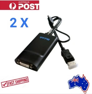 2 X Bizlink Display Port to Dvi-D Dual Link Adapter 0XT625 XT625 - Picture 1 of 1