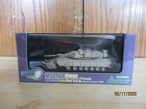 Dragon Armor #60018 (SPECIAL VERSION)  M1A1HA  Abrams w/ Mine Plough USMC 1/72 - Picture 1 of 3