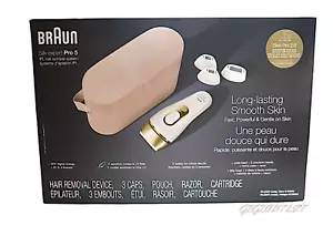 Braun IPL Hair Removal System Silk Expert Pro 5 Model:6031 Body Face On skin. - Picture 1 of 3