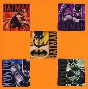 15 Batman Close Ups - Large Stickers - Party Favors - Rewards - Superhero - Picture 1 of 1