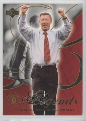 Upper Deck Manchester United Legends 2002 Sir Alex Ferguson #1 novato radiocontrol Foto 1 de 2