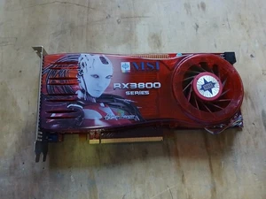 MSI RX3800 Series RX3870-T2D512E OC/D4  TESTATA E FUNZIONANTE  - Foto 1 di 6